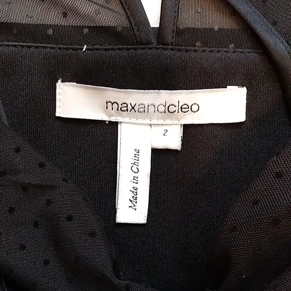 Maxandcleo black mini dress in size 2 - Picture 6 of 7